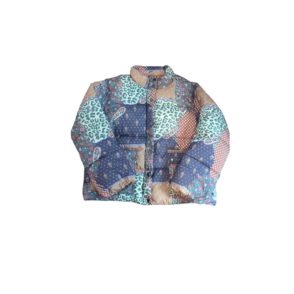 NWOT BDG Ola Patchwork Puffer Jacket - Picture 6 of 6